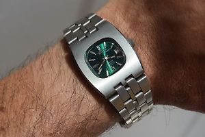 【貨物輸送無料】rare vetta competition automatic vintage watch uhr montre stainless steel case