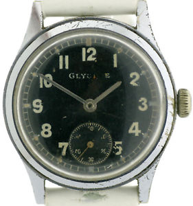 【貨物輸送無料】glycine vintage dienstuhr dh militruhr aus der zeit wwii 194045 kal as1130