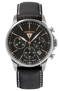 【貨物輸送無料】junkers tante ju 52 chronograph herrenuhr chrono 68785 男女兼用腕時計-腕時計