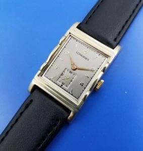 【貨物輸送無料】vintage 1945 mans longines hand winding fully serviced warranty