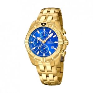 【送料無料】festina herrenuhr chronograph sport f203562 goldfarben