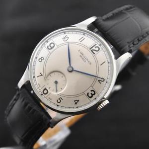 【送料無料】remarkable 1940s longines manual wind st steel swiss genuine midsize 32 mm watch｜hokushin