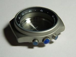 【貨物輸送無料】orfina porsche design chronograph steel case nos pvc  for lemiania 5100 movement 男女兼用腕時計-腕時計