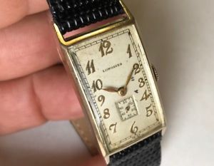 【貨物輸送無料】longines manual curvex goldfilled 20x41 粍 vintage  watch  for men 男女兼用腕時計-腕時計