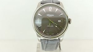 【送料無料】altanus geneve orologio 7932 automatico swiss made 5atm grigio data watch｜hokushin