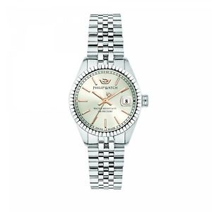 【貨物輸送無料】orologio philip watch caribe silver r8253597540 donna swiss argento ros 31粍 男女兼用腕時計-腕時計