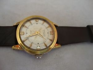 【送料無料】vintage wrist watch clycine,calf465 water proof,swiss made 1940s1950s,swiss｜hokushin