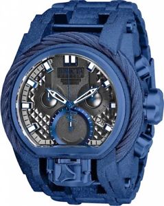 【貨物輸送無料】invicta mens reserve quartz chrono 200m blue stainless steel watch 26682