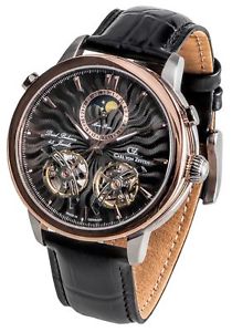 【貨物輸送無料】carl von zeyten forbach cvz0056bk herrenuhr original neu