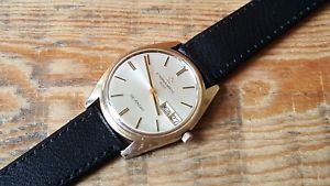 【貨物輸送無料】gents stainless steel amp; gold plated day date eternamatic 3000 sevenday
