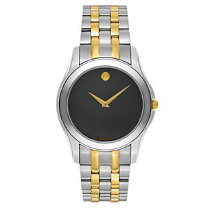 【貨物輸送無料】movado mens quartz watch 0606956