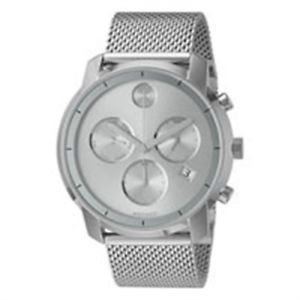 【貨物輸送無料】movado 3600371 bold mesh bracelet mens chronograph watch