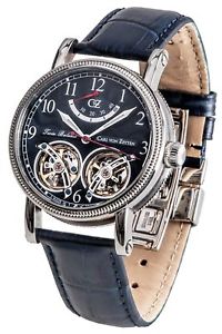 【貨物輸送無料】carl von zeyten bernau cvz0033bl herrenuhr original neu