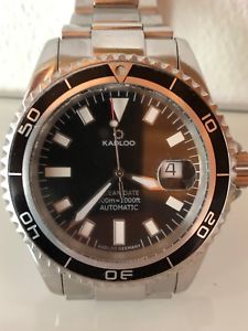 【貨物輸送無料】kadloo ocean date 300 m taucheruhr, automatik , herrenuhr