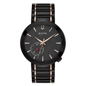 【貨物輸送無料】bulova 98a188 special grammy edition latin wristwatch