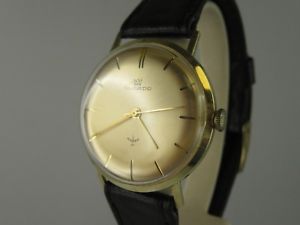 【貨物輸送無料】e285vintage    ducado anker 21  gold 585 handaufzug top zustand