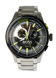 【貨物輸送無料】boss uhr herrenuhr hugo boss edelstahl silber quarz analog 1513336