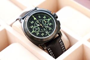 【貨物輸送無料】chronograph poljot nagelneu 10 気圧 wasserdicht 14