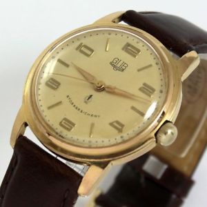 【貨物輸送無料】rare gub glashtte kal603 gteuhr  aus der 50er im sammlerwrdigen zustand