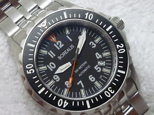 【貨物輸送無料】borealis automatic diver 300 meters 990 f stainless steel watch nice