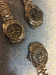 【貨物輸送無料】orologio sector 850 automatic 100 meters metri nuovo acciaio