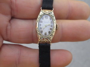 【貨物輸送無料】orologio funzionan  primi 900  oro giallo 18kt inciso, autentico, italiano pun