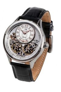 【貨物輸送無料】carl von zeyten herrenuhr cvz0055wh gernsbach automatik