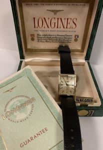 【送料無料】vintage longines art deco 14k yellow gold watch 17j 1949｜hokushin