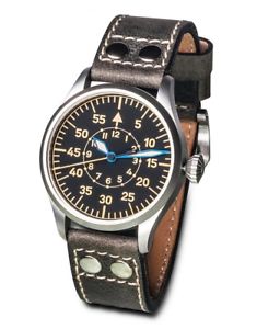 【送料無料】dekla fliegeruhr 42mm type b old radium eta 2801 made in germany｜hokushin