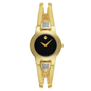 【送料無料】movado womens quartz watch 0606895