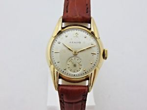 【送料無料】zenith lady in oro 18 kt carica manuale anni 40 revisionato｜hokushin