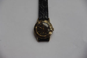 【送料無料】lecoultre vacheron vxn manual wind, 480cw, 10 k yellow gold filled shark