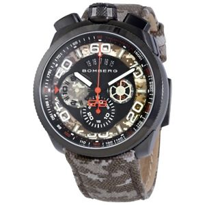 【送料無料】 mens bomberg bs45chpgm0183 bolt68 swiss chronograph camouflage watch