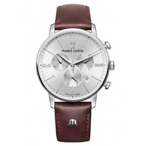 【送料無料】maurice lacroix el1098ss0011101 mens eliros chronograph wristwatch