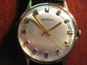 【送料無料】bergana vintage watch solid yellow gold 585 perfect 94,589円