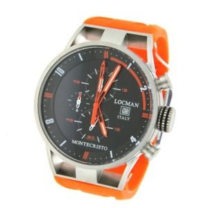 【送料無料】orologio locman montecristo uomo 051000bkfor0goo