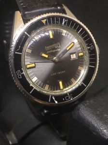 【送料無料】eberhard ladyscaf vintage diver mod scafograf