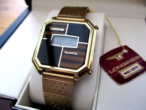 【送料無料】neues angebotultra rare vintage mens *nos* longines lcd, original strap and tag 108,490円