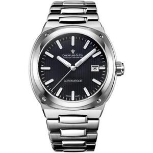 【送料無料】dreyfuss automatic watch 1953 stainless steel silver strap dgb0015404