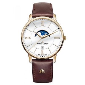 【送料無料】maurice lacroix el1108pvp011121 mens eliros moonphase wristwatch