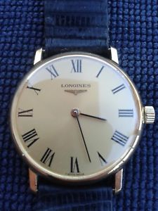 【送料無料】longines a carica manuale in oro 18 kt