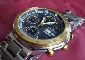 【送料無料】baume amp; mercier formula s chronograph wrist watch w yellow gold bezel mv04fo123 275,980円