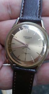 【送料無料】ostara watch oversize 17 jewels vintage|hokushin