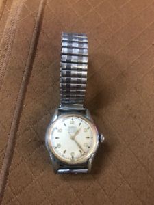【送料無料】vintage roamer 17 jewel automatic watch swiss brevete 215999 180459|hokushin
