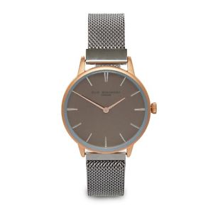 【送料無料】elie beaumont aw18 silver mesh holborn watch|hokushin