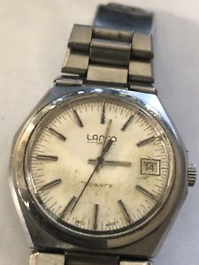 【送料無料】lanco micromotor quartz watch|hokushin