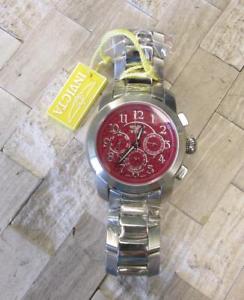 【送料無料】 with tag invicta chronograph stainless mens wristwatch 3346 w box ss8002|hokushin