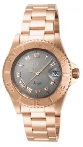 【送料無料】invicta womens angel analog display swiss quartz rose gold watch 14368