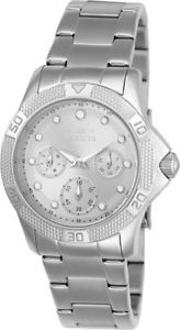 【送料無料】invicta womens angel chronograph quartz 100m stainless steel watch 21764｜hokushin
