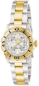 【送料無料】invicta 14371 womens pro diver two tone steel bracelet date watch｜hokushin